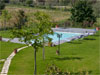 piscina nella casa vacanza a Cortona, Toscana