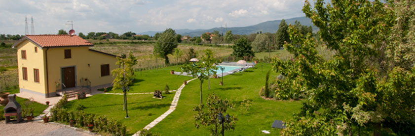 Appartamenti nella casa vacanze in Toscana ad Arezzo, Cortona